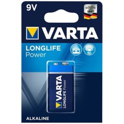 VARTA - LONGLIFE POWER PILA ALCALINA 9V LR61 BLISTER1