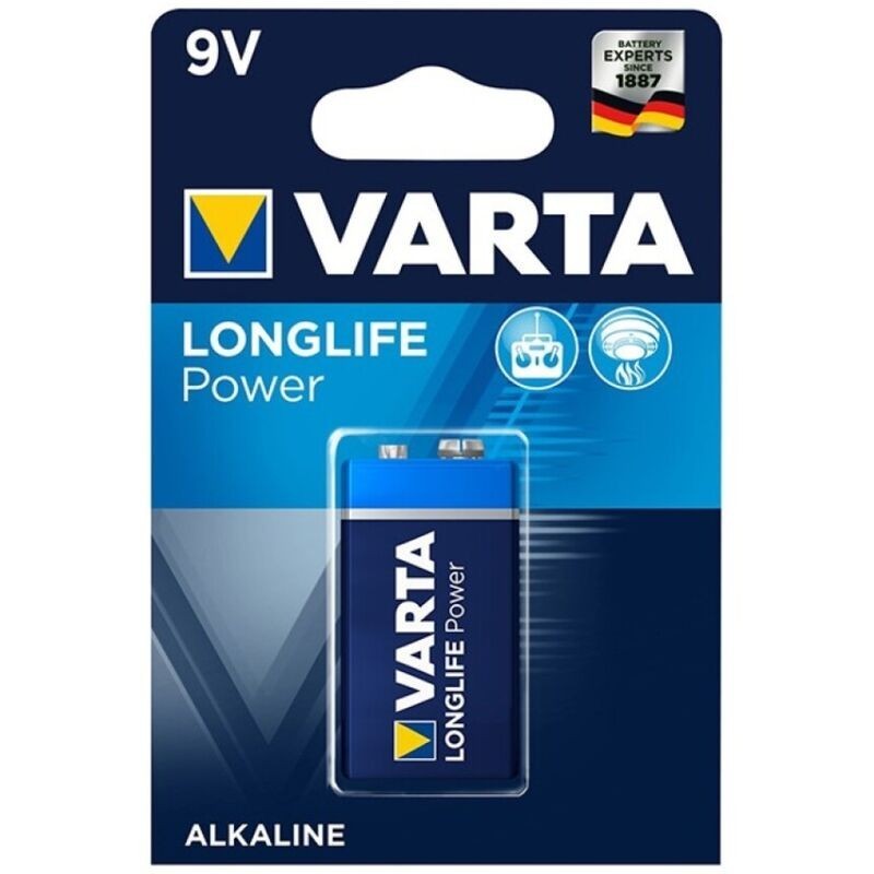 VARTA - LONGLIFE POWER PILA ALCALINA 9V LR61 BLISTER1