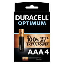 DURACELL - OPTIMUM 200 PILA ALCALINA AAA LR03 BLISTER4