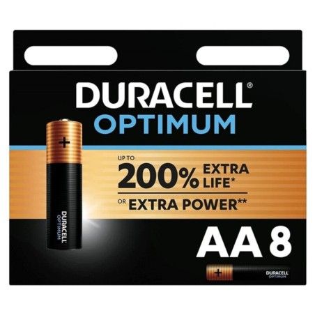 DURACELL - OPTIMUM 200 PILA ALCALINA AA LR6 BLISTER8