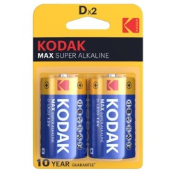 KODAK - MAX PILA ALCALINA D LR20 BLISTER2