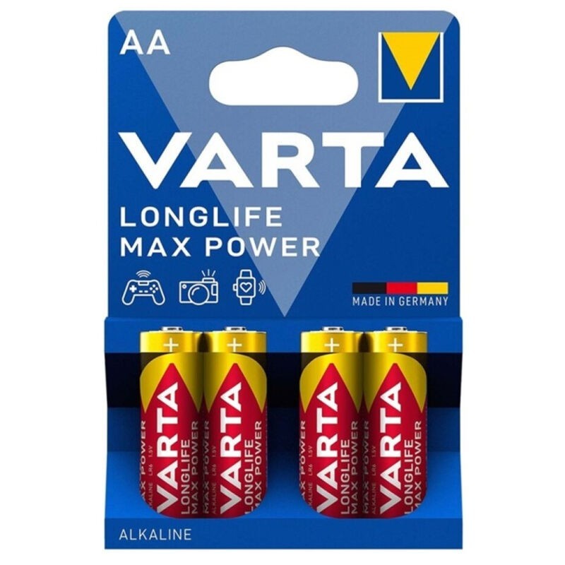 VARTA - MAX POWER PILA ALCALINA AA LR6 BLISTER4