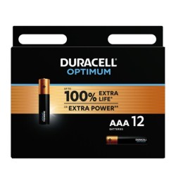 DURACELL - OPTIMUM 200 PILA ALCALINA AAA LR03 BLISTER12