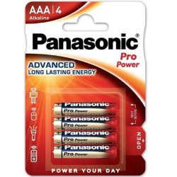 PANASONIC - PRO POWER PILA ALCALINA AAA LR03 BLISTER4