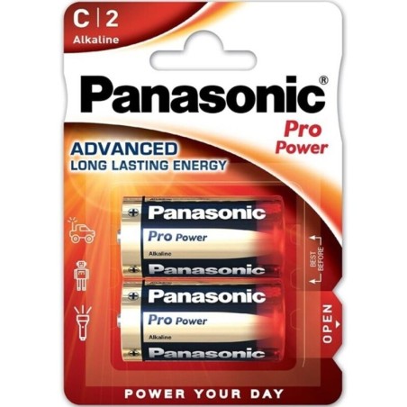 PANASONIC - PRO POWER PILA ALCALINA C LR14 BLISTER2