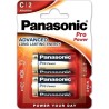 PANASONIC - PRO POWER PILA ALCALINA C LR14 BLISTER2