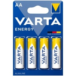 VARTA - ENERGY PILA ALCALINA AA LR6 BLISTER4