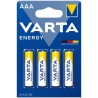 VARTA - ENERGY PILA ALCALINA AAA LR03 BLISTER4