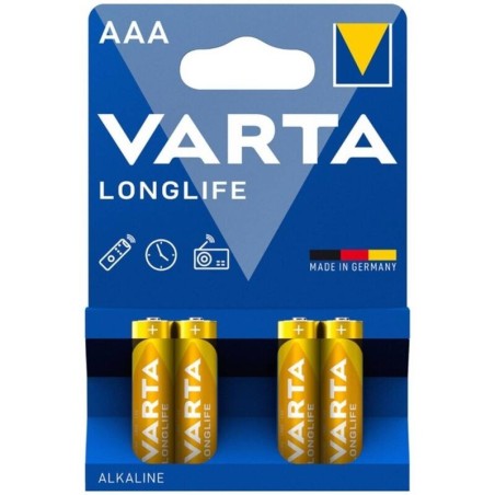 VARTA - LONGLIFE PILA ALCALINA AAA LR03 BLISTER4