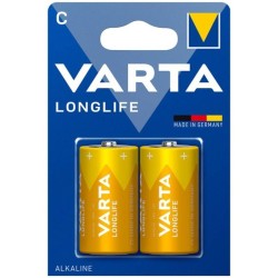 VARTA - LONGLIFE PILA ALCALINA C LR14 BLISTER2