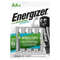 ENERGIZER - EXTREME PILA RECARGABLE HR6 AA 2300mAh BLISTER4
