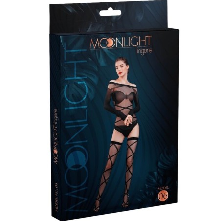 MOONLIGHT - MODELO 6 BODY and MEDIAS NEGRO TALLA ÚNICA