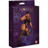 MOONLIGHT - MODELO 2 BODYSTOCKING NEGRO TALLA ÚNICA - PLUS SIZE
