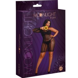 MOONLIGHT - MODELO 5 VESTIDO NEGRO TALLA ÚNICA - PLUS SIZE