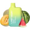 LOST MARY - (PACK PROFESIONAL EXPOSITOR - 10 UNIDADES) BM600 VAPER NICOTINA 2 DESECHABLE SABOR TRIPLE MELÓN