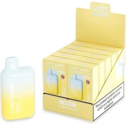 LOST MARY - (PACK PROFESIONAL EXPOSITOR - 10 UNIDADES) BM600 VAPER NICOTINA 2 DESECHABLE SABOR PIÑA HELADA