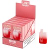 LOST MARY - (PACK PROFESIONAL EXPOSITOR - 10 UNIDADES) BM600 VAPER NICOTINA 2 DESECHABLE SABOR MELOCOTÓN