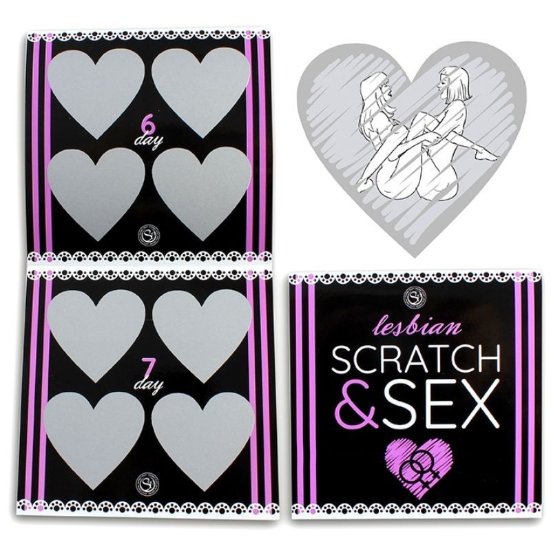 SECRETPLAY - SCRATCH and SEX JUEGO PAREJAS POSTURAS LESBICAS (ES-EN-FR-PT-DE)