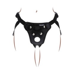 GET REAL - STRAP-ON PLEASURE HARNÉS NEGRO