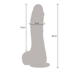 GET REAL - DILDO VIBRADOR ROTADOR UPandDOWN NATURAL