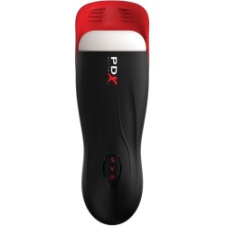 PDX ELITE - MASTURBADOR STROKER FAP-O-MATIC PRO CON BASE PARA TESTÍCULOS