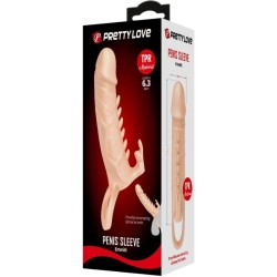PRETTY LOVE - EMMIT FUNDA PARA PENE ESTIMULADOR DE CLÍTORIS NATURAL