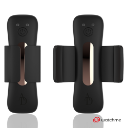 ANNES DESIRE - PANTY PLEASURE TECNOLOGÍA WATCHME NEGRO-GOLD