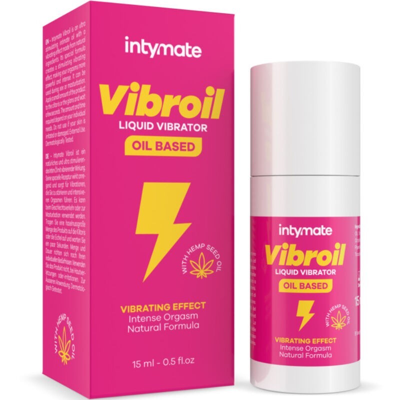 INTIMATELINE INTYMATE - VIBROIL ACEITE INTIMO PARA ELLA EFECTO VIBRADOR 15 ML INTIMATELINE INTYMATE - VIBROIL ACEITE INTIMO PARA ELLA EFECTO VIBRADOR 15 ML