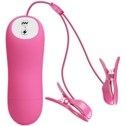 BAILE - ROMANTIC WAVE PIZAS CON VIBRACIÓN Y ELECTROSHOCK FUCSIA