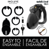 ADDICTED TOYS LOCKED - MINDNIGHT CELL JAULA PARA PENE TALLA S 4.8 CM