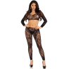 LEG AVENUE - SET TOP CORTO and MEDIAS TOBILLO