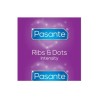 PASANTE - RIBS and DOTS PRESERVATIVOS INTENSITY 144 UNIDADES