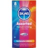 SKINS - SURTIDO PRESERVATIVOS PREMIUM PACK 8
