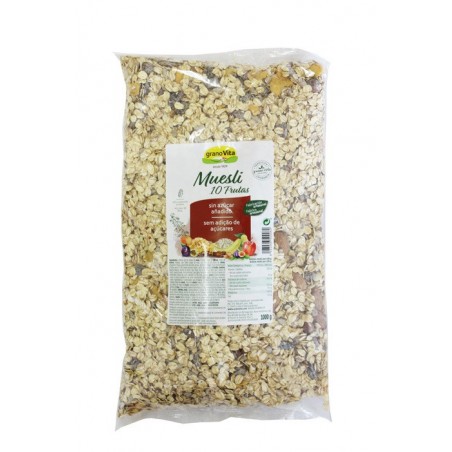 MUESLI 10 FRUTAS 1000GR