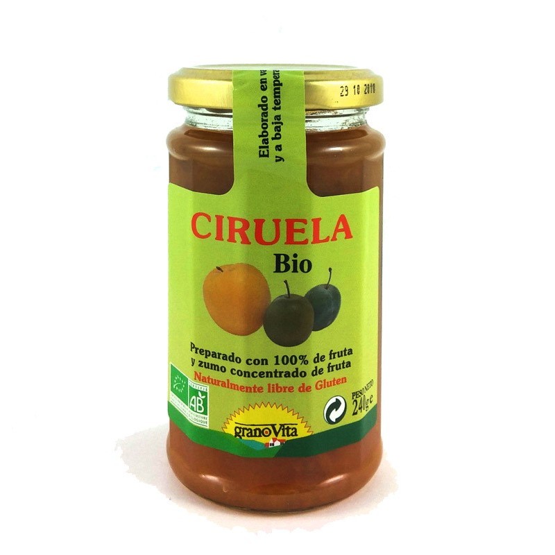 MERMELADA CIRUELA BIO  240GR