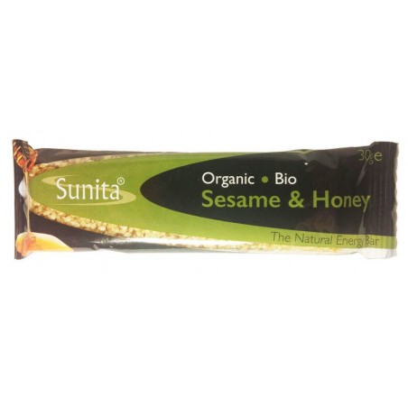 BARRITAS BIO SESAMO MIEL SUNITA 30GR