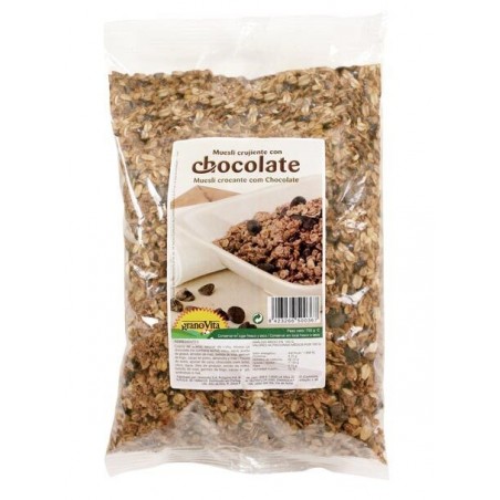 MUESLI CRUJIENTE CHOCOLATE 750GR.
