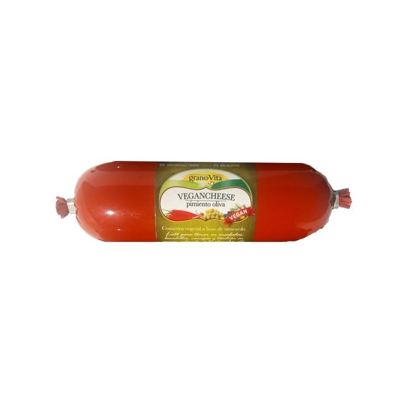 VEGANCHEESE PIMIENTO-OLIVA 200 gr