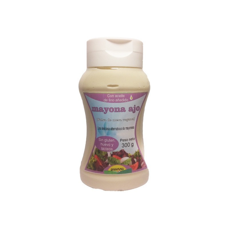 MAYONA AL AJO SIN HUEVO 300GR