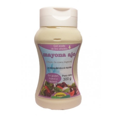 MAYONA AL AJO SIN HUEVO 300GR
