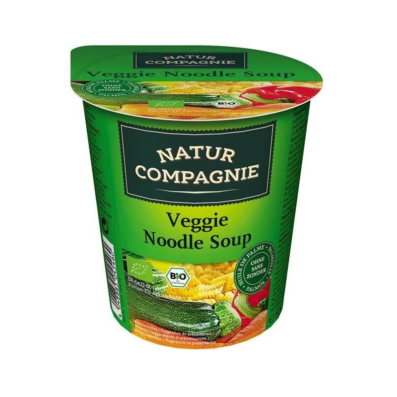 SOPA DE VERDURAS CON ESPIRALES BIO 50g VASO