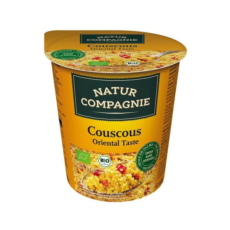 COUSCOUS ORIENTAL INSTANTANEO BIO 68g VASO