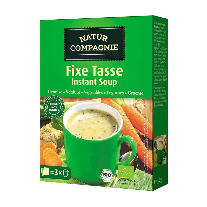 SOPA INST. VERDURAS BIO 3x18g CAJA