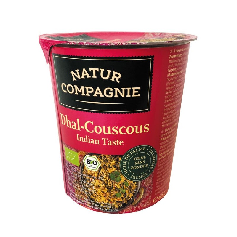 COUSCOUS INDIO INSTANTANEO BIO 68GR VASO