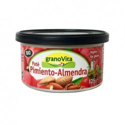 PATE PIMIENTO ALMENDRA BIO LATA 125GR