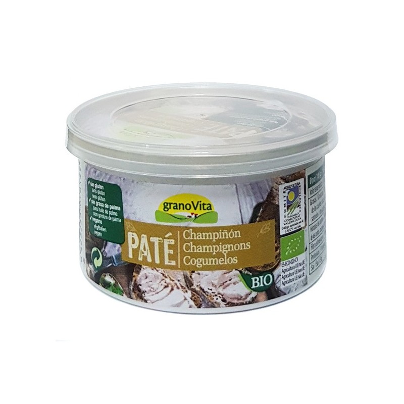 PATE CHAMPIÑON GIRASOL BIO 125GR