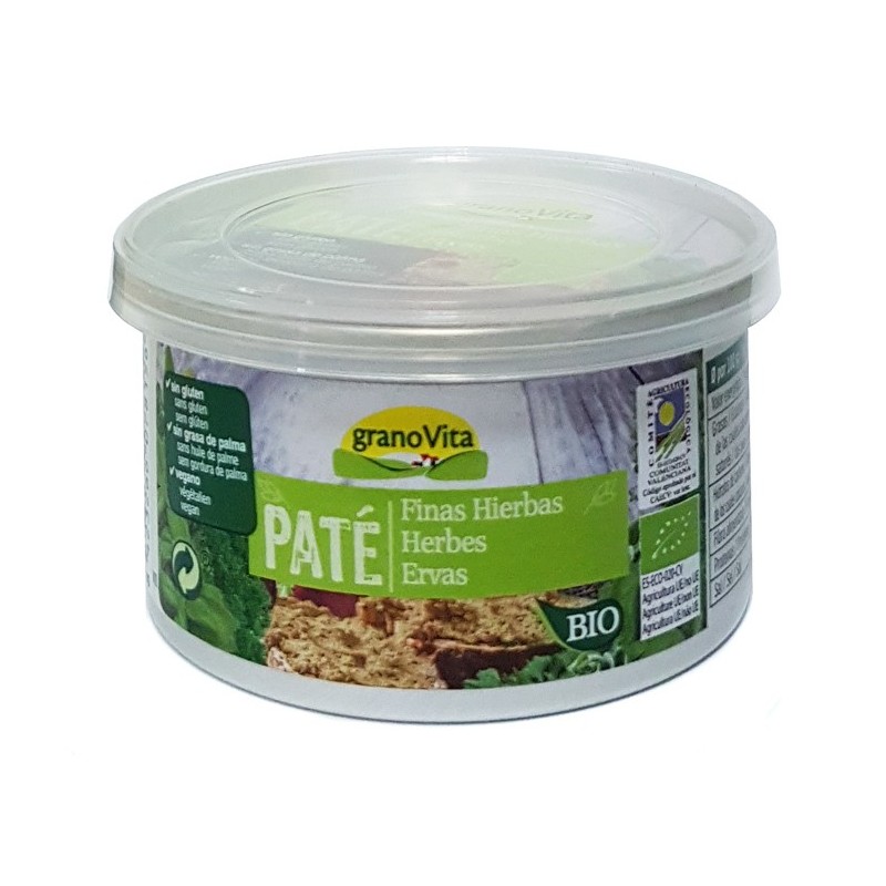 PATE FINAS HIERBAS GIRASOL BIO 125GR