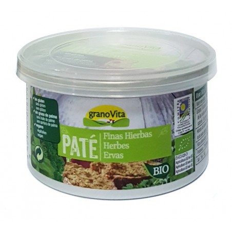 PATE FINAS HIERBAS GIRASOL BIO 125GR