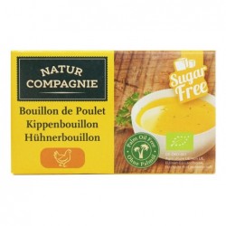 CALDO DE POLLO BIO EN PASTILLAS 88GR
