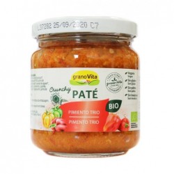 PATE CRUNCHY Y PIMIENTO TRIO BIO  175GR